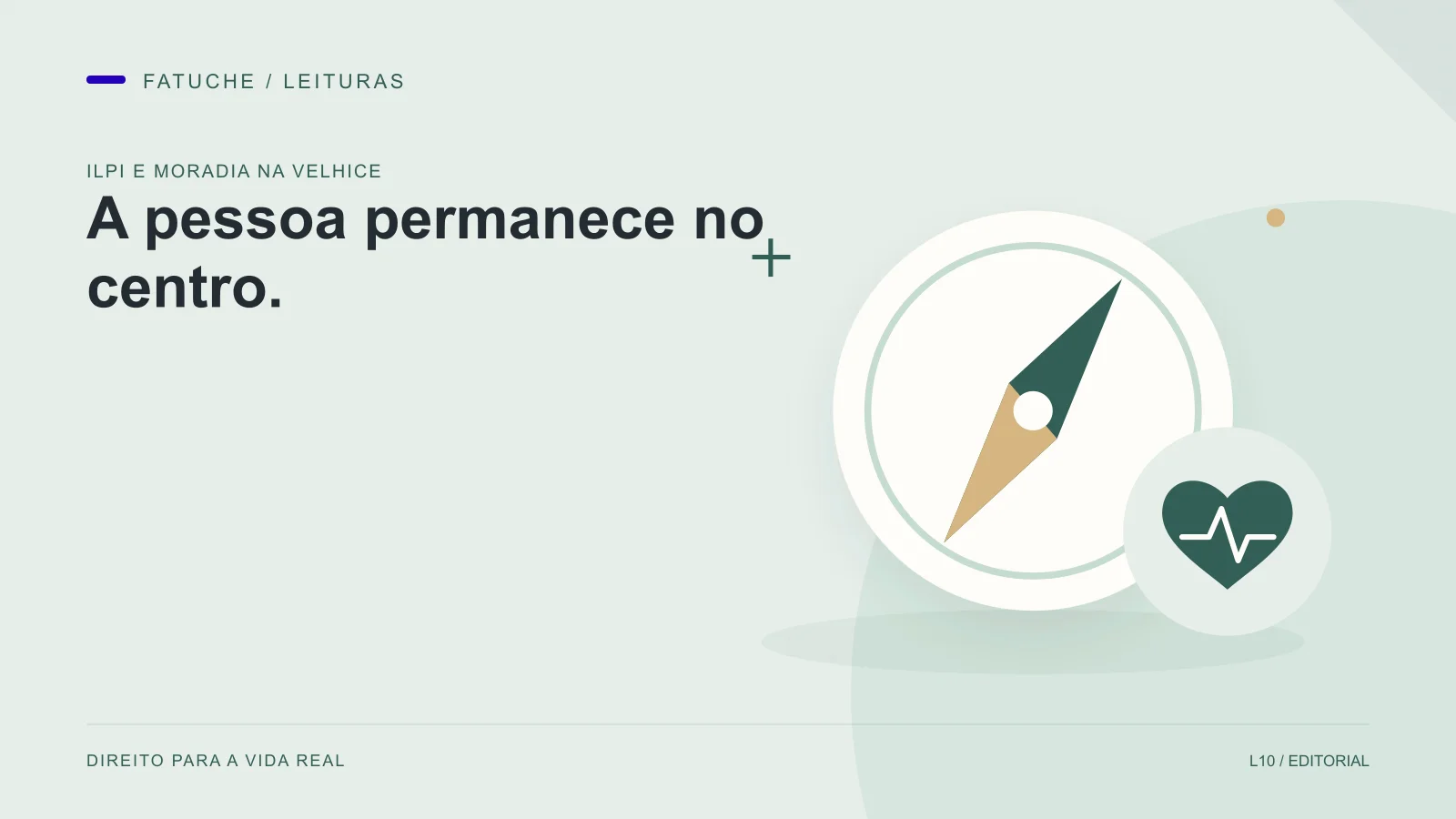 Ilustração editorial: A pessoa permanece no centro.