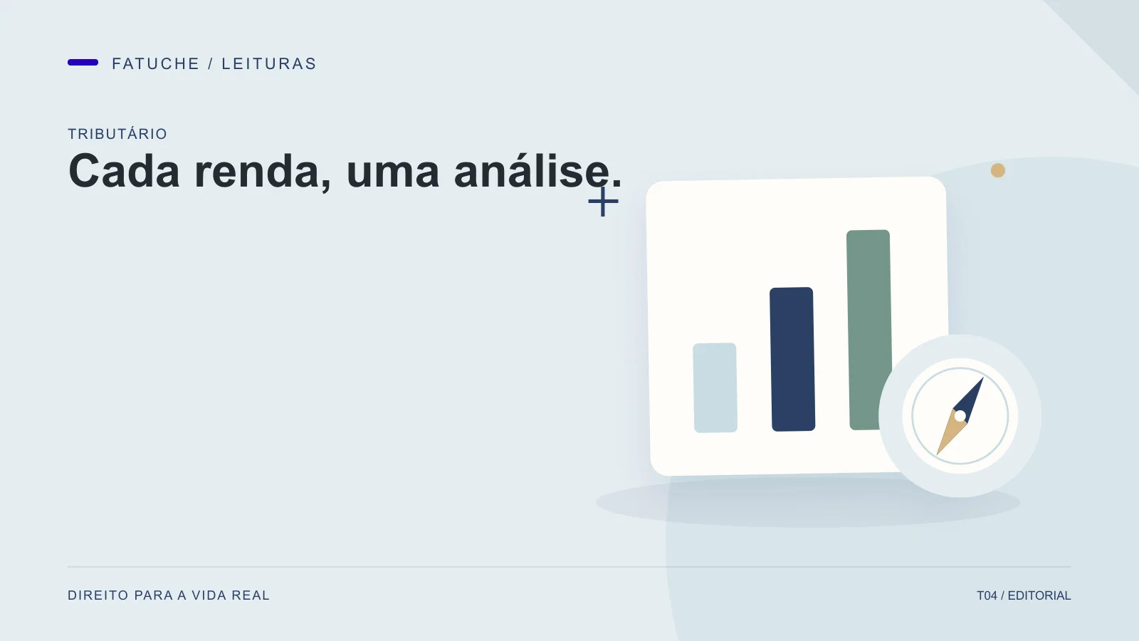 Ilustração editorial: Cada renda, uma análise.