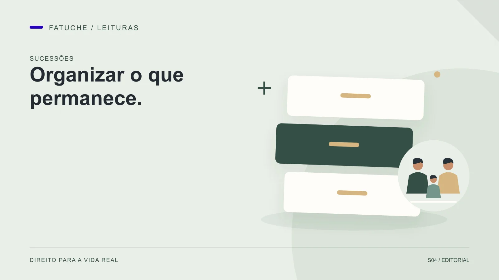 Ilustração editorial: Organizar o que permanece.
