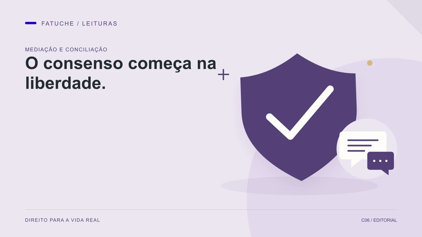 Ilustração editorial: O consenso começa na liberdade.