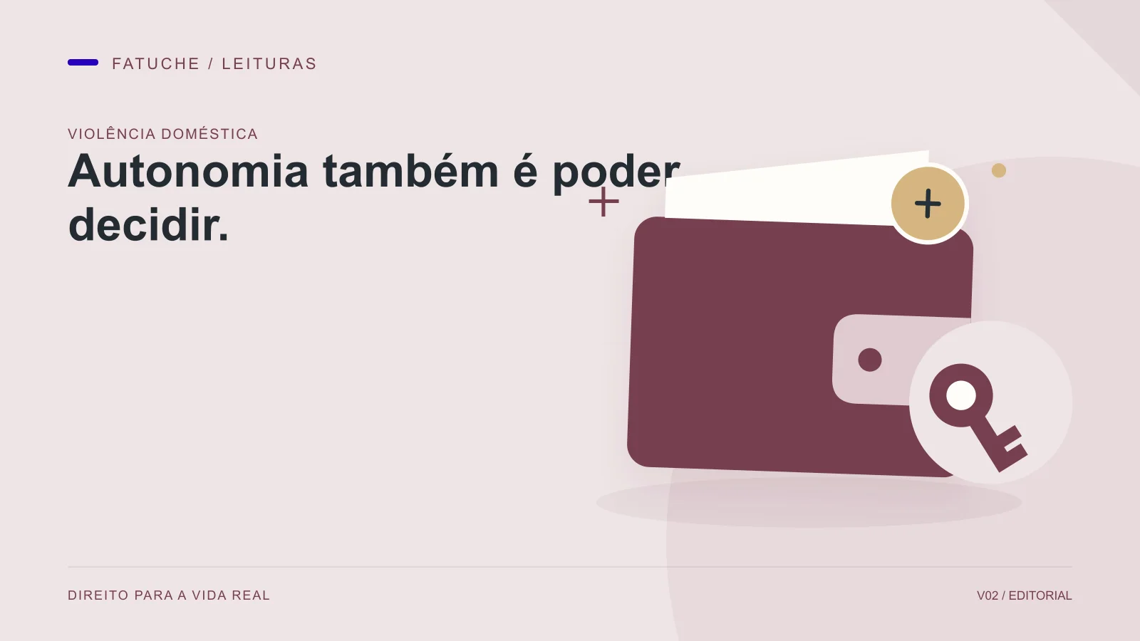 Ilustração editorial: Autonomia também é poder decidir.